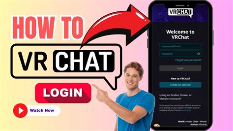 vr chat login